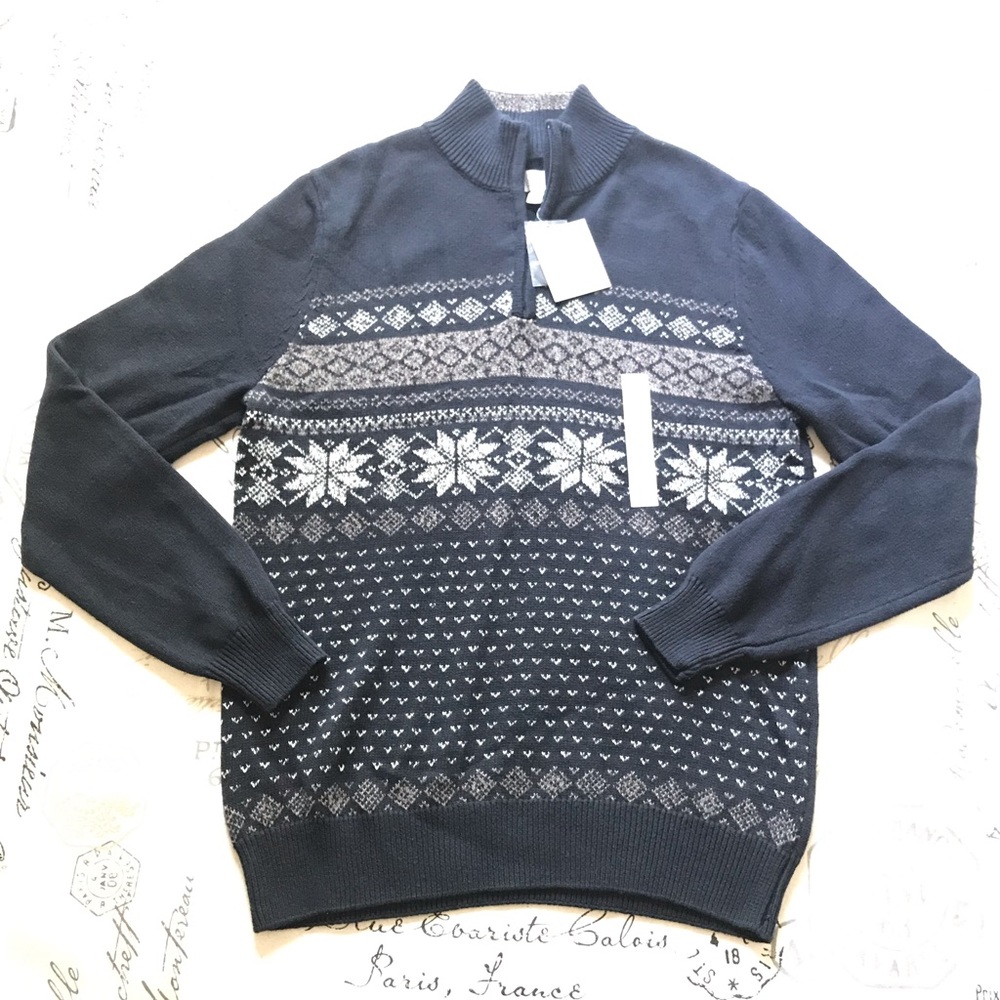 Men’s Croft & Barrow Half ZIP Sweater